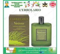 Vetiver Lozione Dopobarba Uomo Idratante Tonificante 100ml L'Erbolario