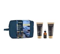 L'Erboristica Athena's | Cofanetto con Balsamo Dopobarba Lenitivo Idratante 100 ml, Siero Viso Acido Ialuronico Liftante e Idratante 30ml, Shampoo Doccia Energizzante e Rinvigorente, Made in Italy
