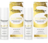 L'Erboristica Athena's - Illumià - Crema Viso Antirughe Schiarente e Depigmentante con Vitamina C - 30 ml (Confezione da 2)