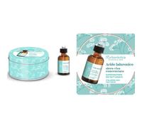 L'Erboristica Kit acido ialuronico - Siero viso antietà e idratante, 15 ml con spugnetta