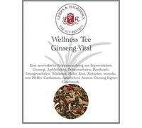 Lerbs & Hagedorn, Wellness Tee Ginseng Vital | Ginger Ginger Ginger Gusto 1 kg (circa 71 litri), ginseng, pezzi di mela, rooibusch