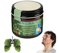 Lercea - Crema riparatrice polmonare trasparente per polmoni, extra forza per polmoni Lercea, crema detergente per polmoni e respiratori, per promuovere la circolazione polmonare, migliorare la salute
