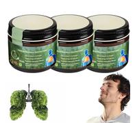 Lercea - Crema riparatrice polmonare trasparente per polmoni, extra forza per polmoni Lercea, crema detergente per polmoni e respiratori, per promuovere la circolazione polmonare, migliorare la salute