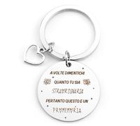 Lerdrtuin Regali di Ispirazione Regalo Maestra Portachiavi Amico Regalo Amica Fidanzata Regalo Donna Compleanno Regalo Uomo Compleanno Regalo Fidanzato Regalo di Ringraziamento Regali Migliore Amica