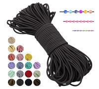LEREATI Filo Elastico per Braccialetti Resistente, Cordoncino Elastico 2mm x 20m Elastici Braccialetti Cordino Elastico, Filo Nylon per Collane Perline Braccialetti Fai da Te Cucire (Grigio)
