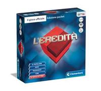 Clementoni - 16740 - L'eredità Pocket - gioco da tavolo per adulti, gioco in scatola per tutta la famiglia, gioco da tavolo programma tv RAI, 2-6 giocatori - Made in Italy, Multicolore