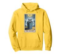 L'eremita Tarocco Carta Mystic Raccoon Felpa con Cappuccio