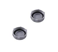 Lergas Tappo per valvola di scarico, accessorio per piscina Bestway P6H1158, robusto tappo per valvola di scarico per P01006, coperchio di ricambio per valvola di scarico (2 pezzi, grigio)