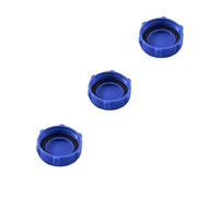 Lergas Tappo per valvola di scarico piscina, accessorio per Bestway P6H1158, robusto tappo per valvola di scarico, per P01006, ricambio per valvola di scarico (3 pezzi, blu)