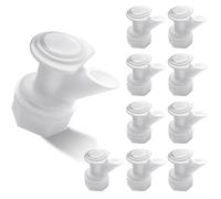 LERGNA Kit di 10 beccucci a pulsante di ricambio compatibile con refrigeratori Igloo da 2, 3, 5 e 10 galloni, beccuccio di ricambio per brocca d'acqua Igloo, valvola di raffreddamento per bevande con