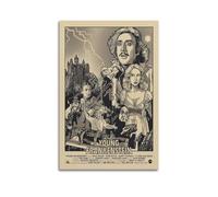 LERIAENHD Poster artistico da parete con immagine di Young Frankenstein, stampa artistica da parete su tela, stile vintage, per soggiorno, camera da letto, elegante poster estetico, 30 x 45 cm, senza