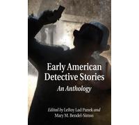LeRoy Lad Panek Early American Detective Stories (Tascabile)