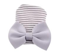 Lerpwige 0-1M Baby Bonnet Hat Cotone Confortevole Neonati Fetale Caps Alla Moda Bowknot Cappello Caldo Cofano Trendy Copricapo Cotone Copricapo, Colore G., Taglia unica
