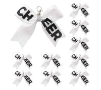Lerpwige 10 pezzi Portachiavi Bowknot Cheerleading Collezione di Portachiavi Disegni Sparkling Bag Ciondoli Per L'Uso Quotidiano