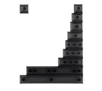 Lerpwige 10 Tasti/Confezione di Tappi Tasti DSA 1U 1 25U 1 5U 1 75U 2 25U 2 75U 6 25U 7U 7U Tasti per Tastiere