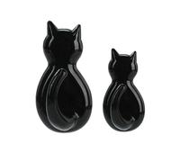 Lerpwige 2pcs Easy Installation Decorativi Gatti Di Plastica Ganci Con Adesivo Backing Organizer Per Strati Accessori Chiave Gatti Ganci Decorativi Tematici
