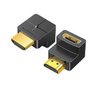 Lerpwige 2Pieces maschio a femmina adattatore connettore supporta 4K UHD e 3D per proiettori e display trasmissione segnali stabili