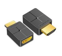 Lerpwige 2Pieces maschio a femmina adattatore connettore supporta 4K UHD e 3D per proiettori e display trasmissione segnali stabili