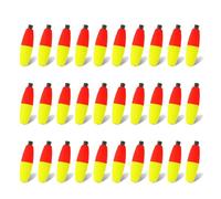 Lerpwige 30Pcs Float Pesca Pesce Float Schiume Pesca Bobbers Pesca Galleggiante Lungo Pesca Pesca Gatto Float Slip Asta Float