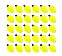 Lerpwige 30pcs Pesca Galleggiante Pesca Bobber Galleggiante Galleggiante Bobber Indicatori di Urti Schiuma Indicatori Per Acqua Dolce Salata