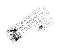 Lerpwige 75Key Keycaps Altezza Originale Catoon Tema Per Tastiera Meccanica E Tastiere Da Gioco Comoda Digitazione