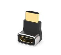 Lerpwige Adattatore compatibile Hdmic 8ks Maschio a Femmina 2.1 Extender Connectors Convertitore di espansione 8Ks@60Hz 4K@120Hz Maschio a Femmina Extender