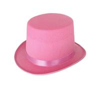 Lerpwige Adulto/Bambini Piatto Top Hat Prom Carnevale Partito Costume Felted Per Show Party Mago Per Uomini Adulti Per Massa Senza Scomparto Segreto