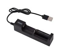 Lerpwige Batteria Al Litio Caricabatterie Con USB 1 Slot Ricarica Rapida 18650 14500 16340 Ricarica Batterie Portatile