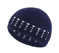 Lerpwige Berretto lavorato a maglia per studenti adulti musulmani pieghevole cappello invernale fatto a mano all'uncinetto Pregare Huy Hloloy Out Cycling Maglia Cappello Cappelli Per Le Donne Inverno