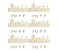 Lerpwige Casa delle bambole Display Gancio Miniature Legno Zakka Giocattoli Così Fare Come Realistico Modello Gancio Di Piccola Dimensioni Dollhouses Mobili