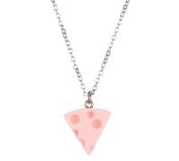 Lerpwige Collana di formaggio dolce formaggio Design Moda Amicizia Ciondolo Collana Simulato Ciondolo Choker Per Le Donne Simulazione, Taglia unica, come descritto, come descritto