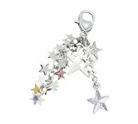 Lerpwige Collana unica in metallo a forma di stella, realizzata a mano, decorazione alla moda, accessorio per feste e uso quotidiano