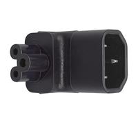 Lerpwige Compact IEC320 C14 A 5 Adattatore Spina L Angolo Retto Per Uso Efficiente Connessione Semplice