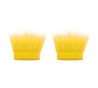 Lerpwige Copricapo Elastico Giallo Chiaro Peloso Elastico Copricapo di Halloween Per Feste E Scene Costume Da Gioventù