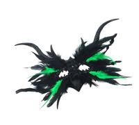 Lerpwige Corvi piumati Mascherate Costume di Halloween Cosplay Veneziani Corvo Mardi Gras Mezza Viso Donne Uomini Veneziani Donne Per Maschere
