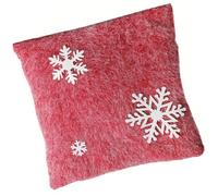 Lerpwige Cuscino decorativo a forma di fiocco di neve per collo e comfort lombare, ideale da regalare durante le vacanze