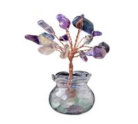 Lerpwige Decorazione per albero di cristallo allineato per invitare la felicità e aumentare l'energia spaziale in qualsiasi ambiente
