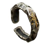 Lerpwige Desidero Anelli di Pietra Con Artigianato Dettagliato Adatto A Chi Ama I Gioielli Vintage E Personalizza Stili