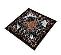 Lerpwige Divinations - Tovaglia per la luna degli uccelli, astrologia, carta dei tarocchi, tovaglia da tavolo in tessuto, accessori