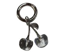 Lerpwige Elegante portachiavi portatile con elegante ciondolo a forma di ciliegia con eleganti regali per donne alla moda, uso quotidiano per il tempo libero