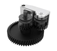 Lerpwige Estrusore Ruota Ingranaggio Set Acciaio Temperato Estrusore Ingranaggio Per Bambu P1P P1S Stampante 3D Ruota Propulsione Parti Stampanti 3D