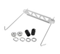 Lerpwige Generale Alluminio Auto Batteria Staffa Di Montaggio 5 Foro Triangolo Costruzioni Leggero Blocco Sicuro Per Il Motore del Veicolo Anti Batteria Sistema di Blocco