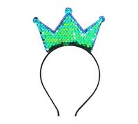 Lerpwige Glitter Tiaras Corone Fasce Con Paillettes Per Bambini Festa di Compleanno Raccolta Dressingup Puntelli Hairhoop Corone Per Bambini DressingUp