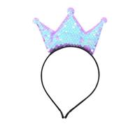 Lerpwige Glitter Tiaras Corone Fasce Con Paillettes Per Bambini Festa di Compleanno Raccolta Dressingup Puntelli Hairhoop Corone Per Bambini DressingUp