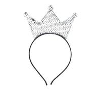 Lerpwige Glitter Tiaras Corone Fasce Con Paillettes Per Bambini Festa di Compleanno Raccolta Dressingup Puntelli Hairhoop Corone Per Bambini DressingUp