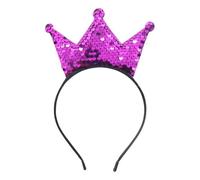 Lerpwige Glitter Tiaras Corone Fasce Con Paillettes Per Bambini Festa di Compleanno Raccolta Dressingup Puntelli Hairhoop Corone Per Bambini DressingUp