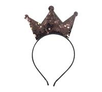 Lerpwige Glitter Tiaras Corone Fasce Con Paillettes Per Bambini Festa di Compleanno Raccolta Dressingup Puntelli Hairhoop Corone Per Bambini DressingUp