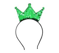 Lerpwige Glitter Tiaras Corone Fasce Con Paillettes Per Bambini Festa di Compleanno Raccolta Dressingup Puntelli Hairhoop Corone Per Bambini DressingUp