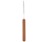 Lerpwige Manico In Legno Afgano Uncinetto Gancio In Alluminio Tunisino Uncinetto Con Manico In Legno Per Capelli Fare Il Tappeto A Maglia