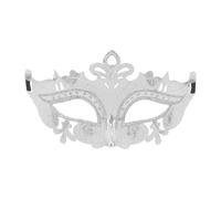 Lerpwige Maschera veneziana Eye Glitter Mezza Occhio Viso per Maskerade Proms Halloween Party Cosplay Photo Shooting Regalo Mardi Erba